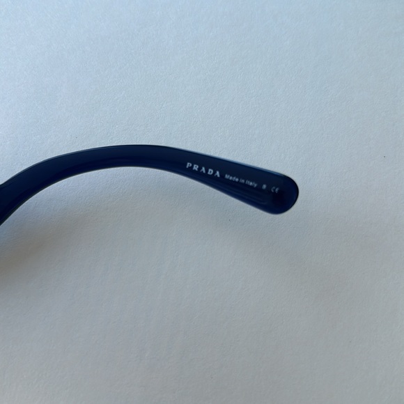 Rare find Prada Minimal Baroque Butterfly Sunglasses Blue Hyde - Picture 2 of 3